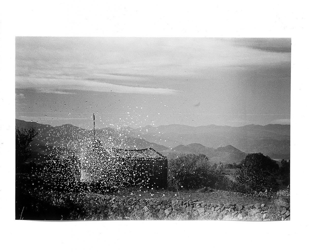 Galicia, 2005, 47cm x 61cm cut out photograph