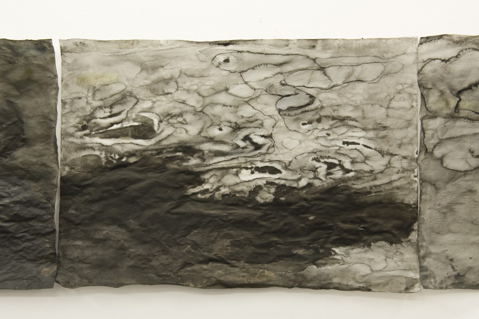 tending to a first twenty seconds, 2014, 34x48 cm c/u, cellulose twenty drawing each