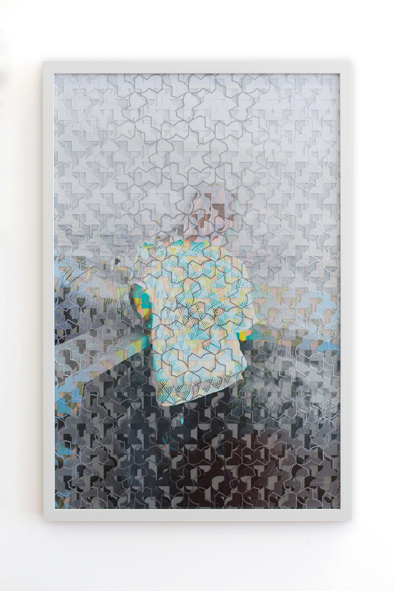 <p>Laura in Quogue_2016, 60 x 40cm, four layers of cut photographs</p>
