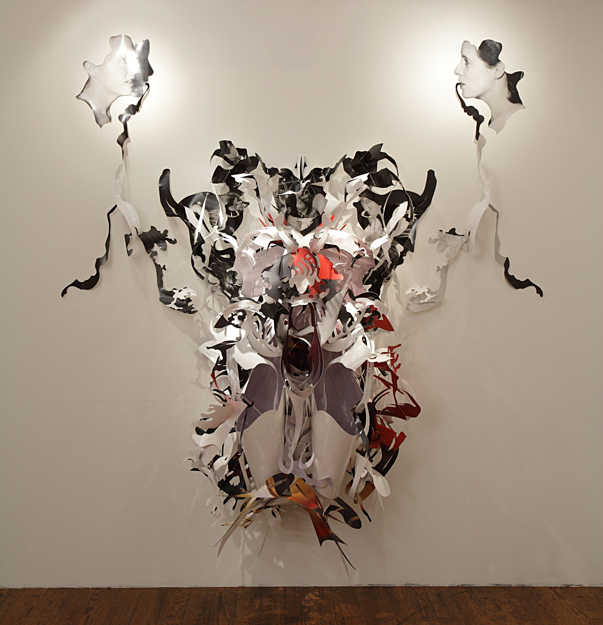 <p>L&#8217;Origine du Monde (2012), 250cm x 250cm, cutout, folded, and entwined photographs, Total Environment, Museum of Modern Art, Moscow</p>
